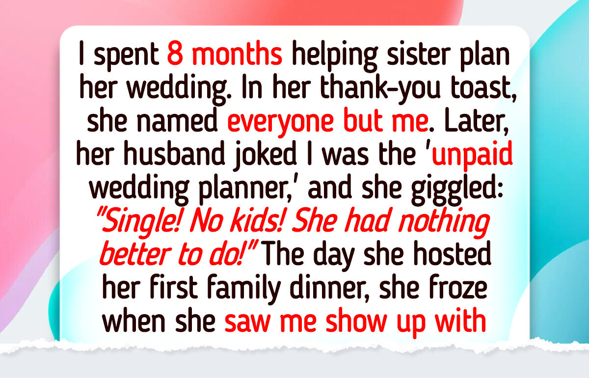 My Sister Publicly Humiliated Me at Her Wedding—I Made Sure She Regretted It