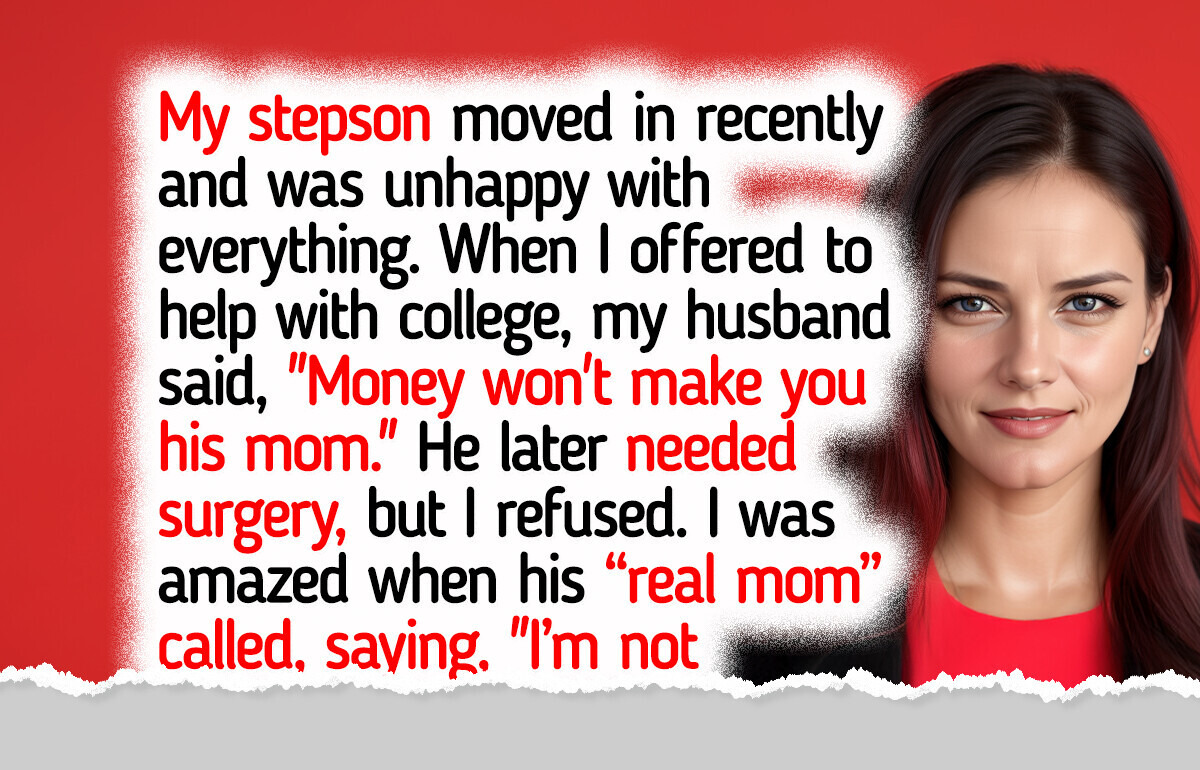 I Decided Not to Pay for My Stepson’s Surgery — He Has His Real Mom