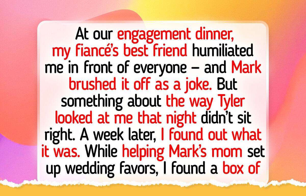 I Banned My Fiancé’s Best Man From Our Wedding