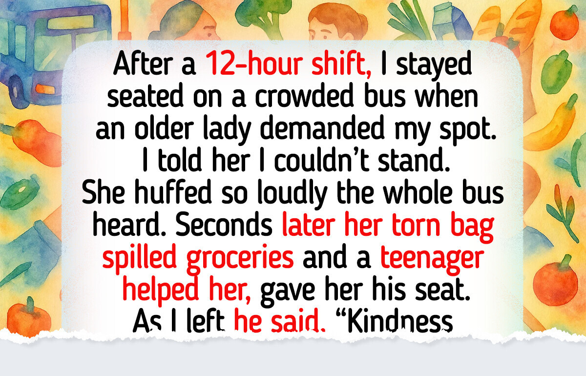 I Didn’t Give Up My Seat to an Old Lady—I’m Not Charity