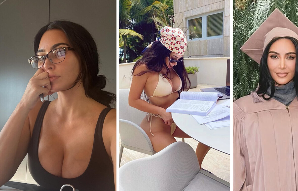 Kim Kardashian Announces She Graduated From Law School, but Everyone’s Pointing the Same Thing