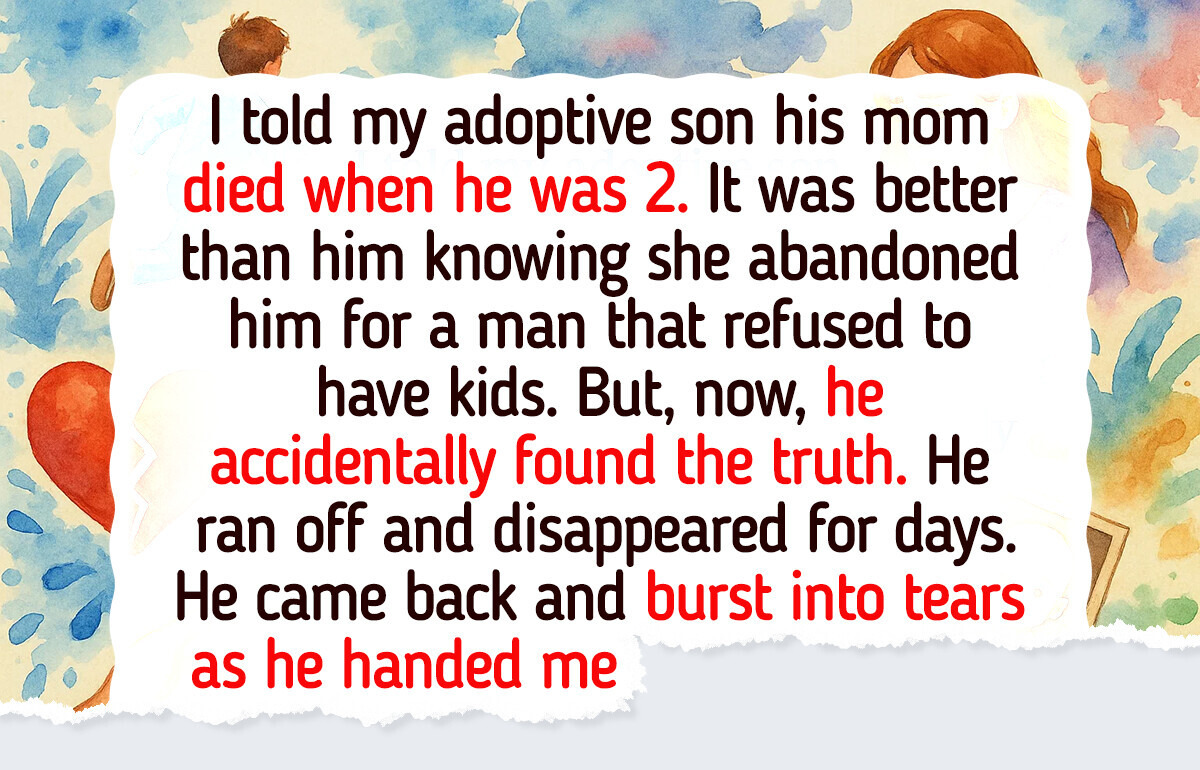 I Lied to My Son About His Mother— Years Later, It Ruined Our Family I Lied to My Son About His Mother— Years Later, It Ruined Our Family
