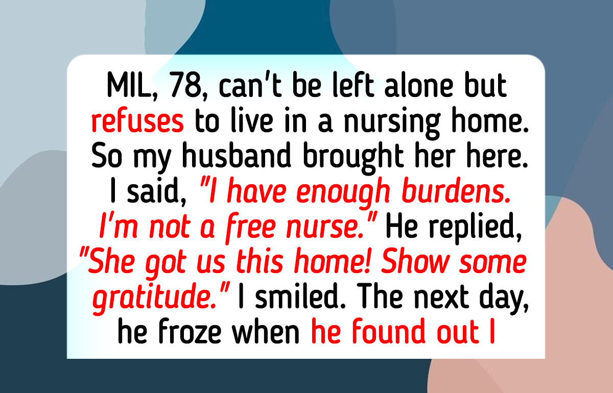 My Husband Made Me Care for His Sick Mother, So I Served a Payback He Won’t Forget My Husband Made Me Care for His Sick Mother, So I Served a Payback He Won’t Forget