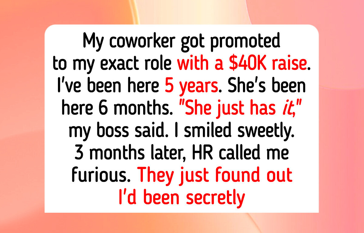 My Coworker Stole My Promotion, but I Was Already Three Steps Ahead
