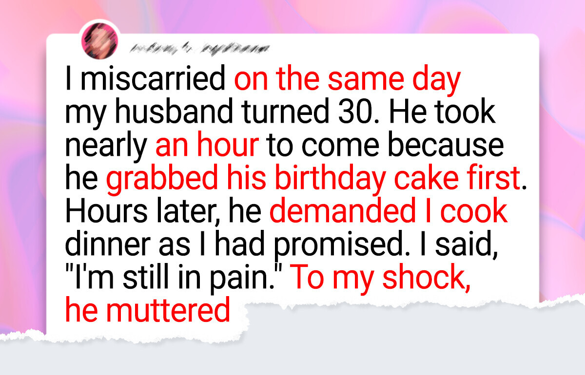 I Lost Our Baby and My Husband Threw a Party—So I Made Sure He Regretted It I Lost Our Baby and My Husband Threw a Party—So I Made Sure He Regretted It