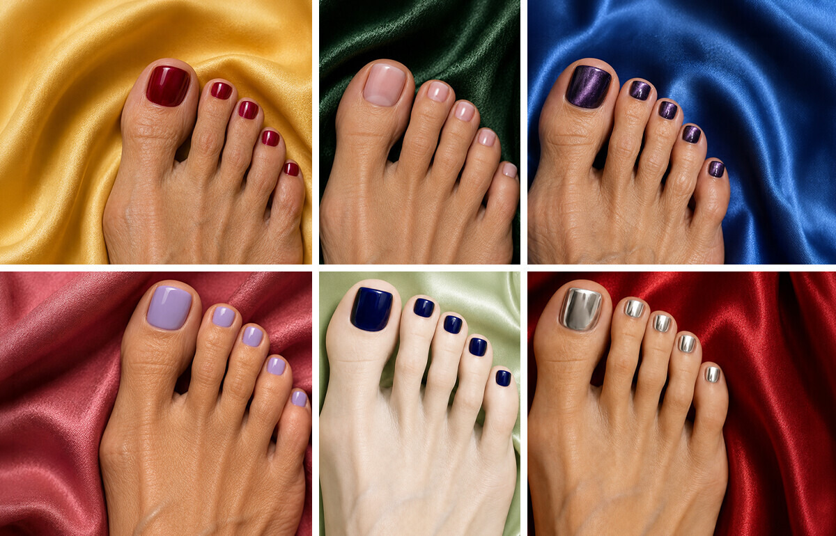 10 Trendiest Fall Pedicure Ideas Already Filling Up Nail Salon Appointments This September