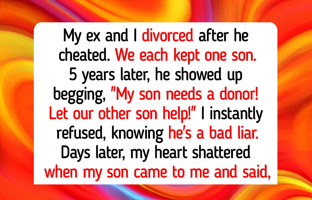 I Refuse to Risk My Son’s Safety to Save My Ex’s Child