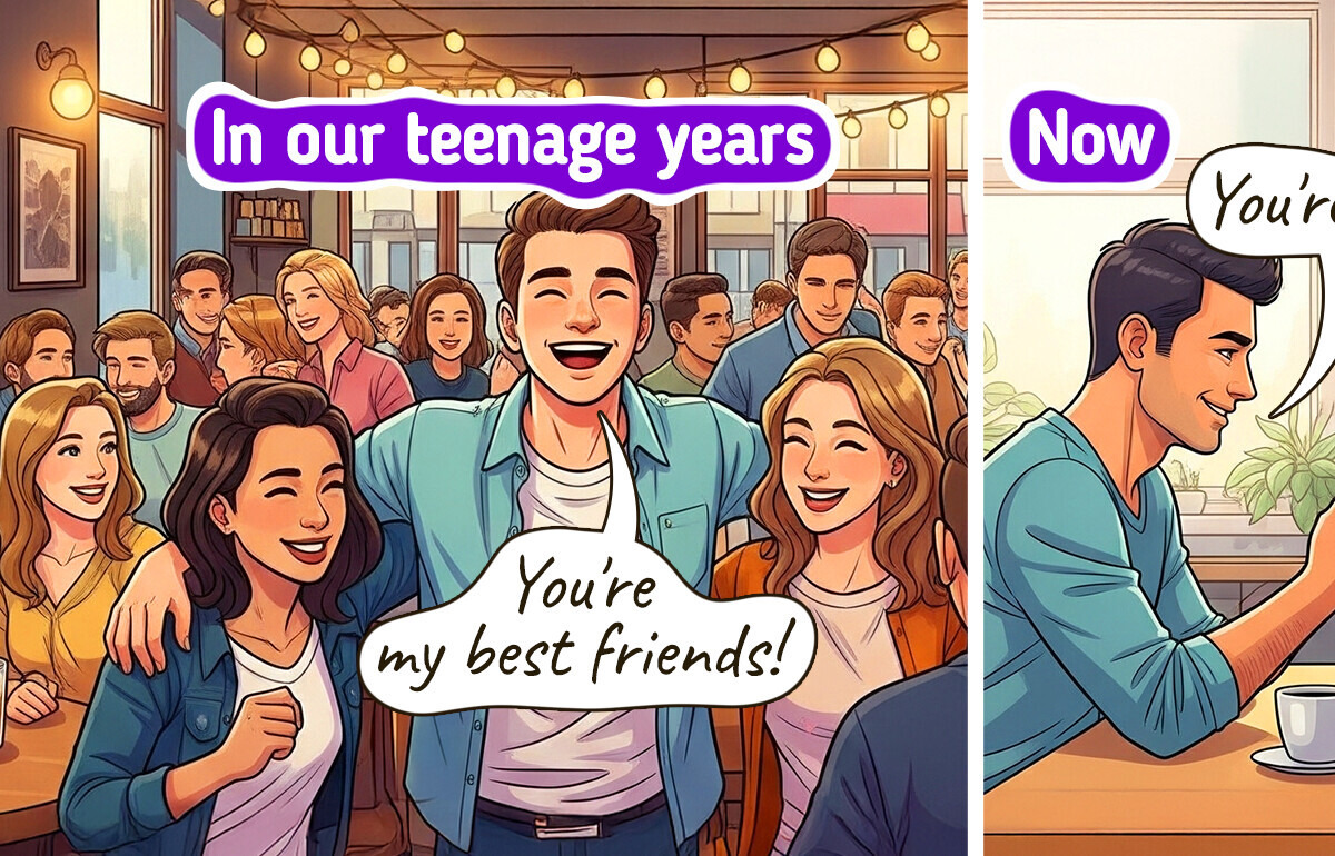 15+ Honest Comics That Show the Way Friendship Changes With Age
