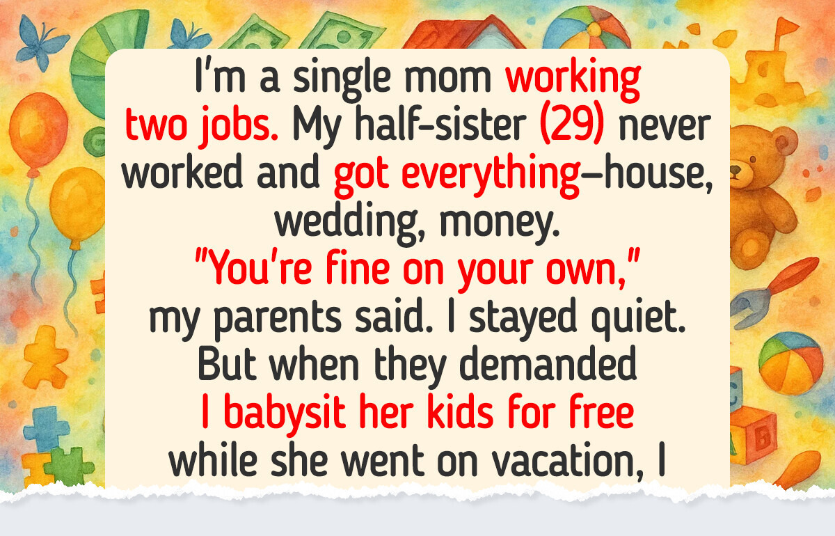 My Parents Handed My Sister a Dream Life—And Treated Me Like I Didn’t Exist My Parents Handed My Sister a Dream Life—And Treated Me Like I Didn’t Exist