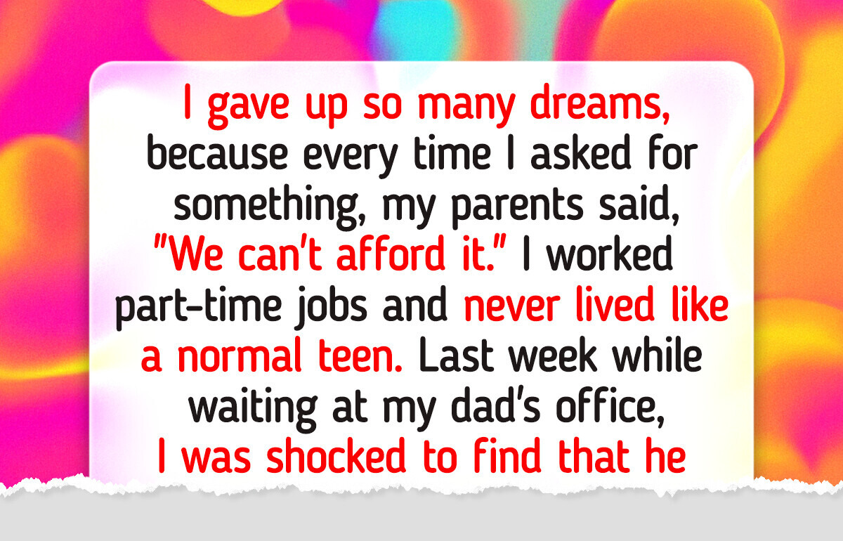 I Refuse to Forgive My Parents for Taking Away the Life I Deserved