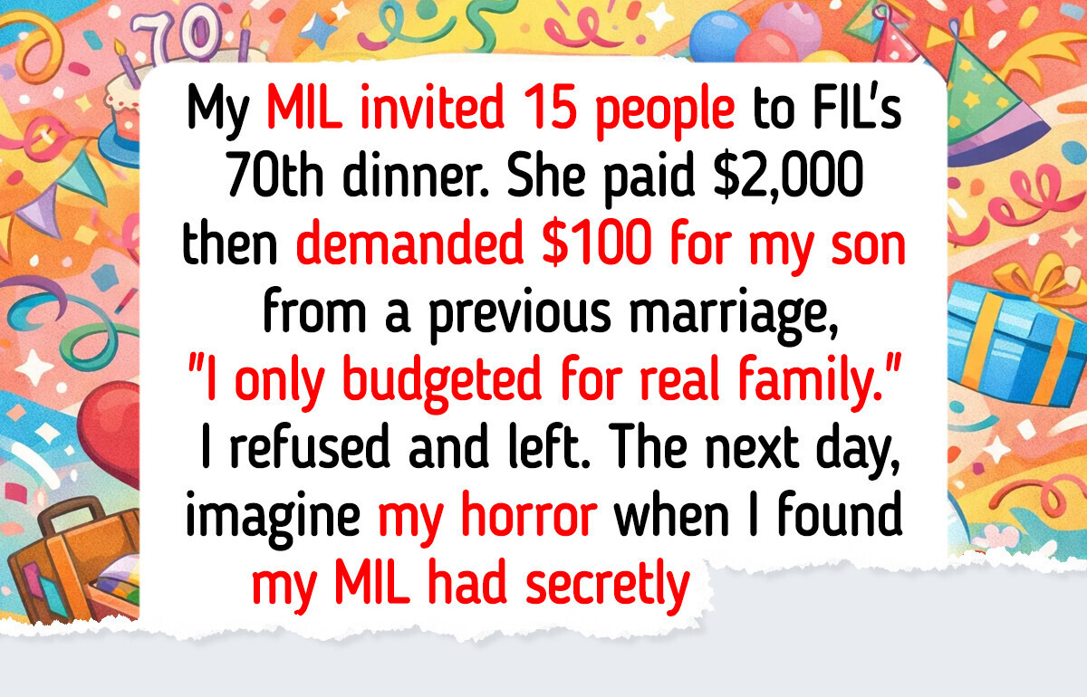 MIL Invited Us to FIL’s Bday But Expected Me to Pay $100—I Refused