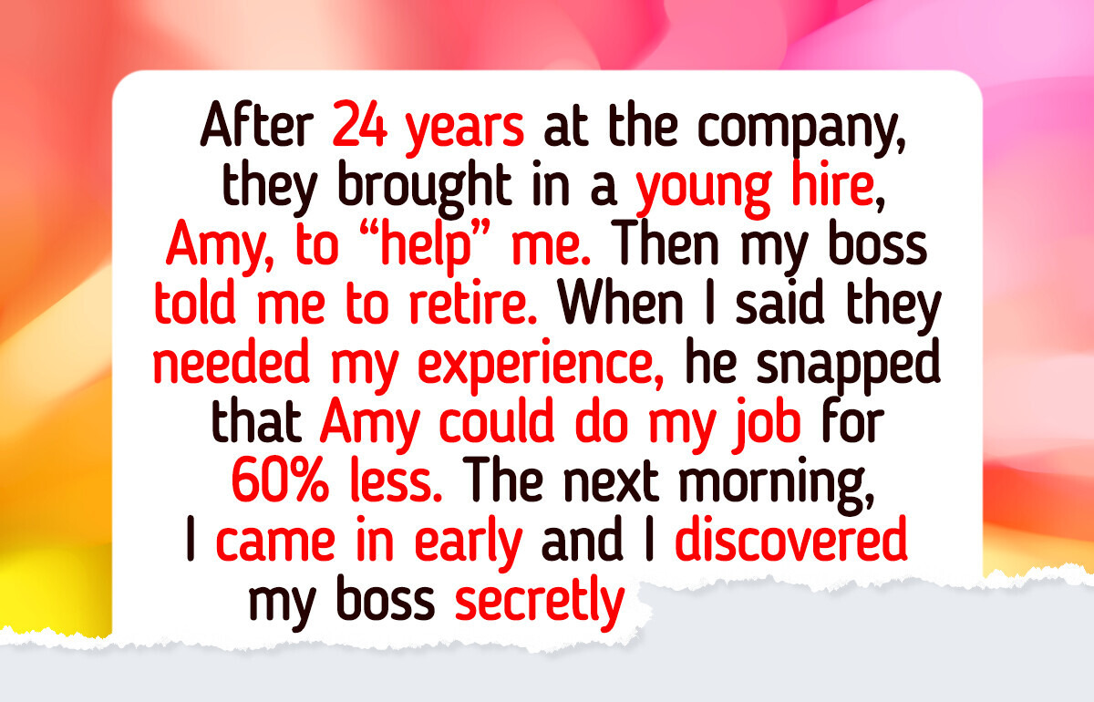 My Boss Tried to Push Me to Retire Early for a Younger Hire—Now HR Is Involved