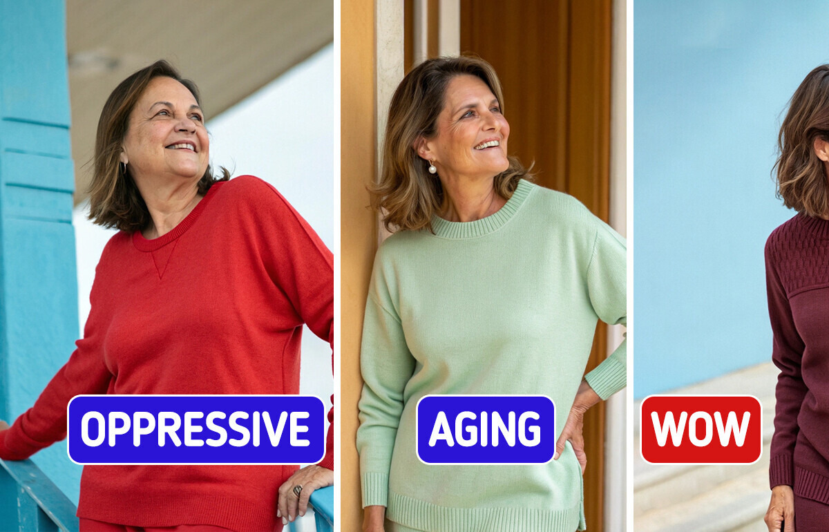 Colors That Can Make Women Over 50 Look Older Than They Are Colors That Can Make Women Over 50 Look Older Than They Are