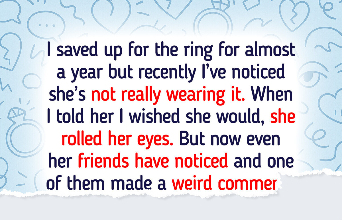 My Fiancée Rarely Wears Her Engagement Ring—Now I’m Questioning Everything