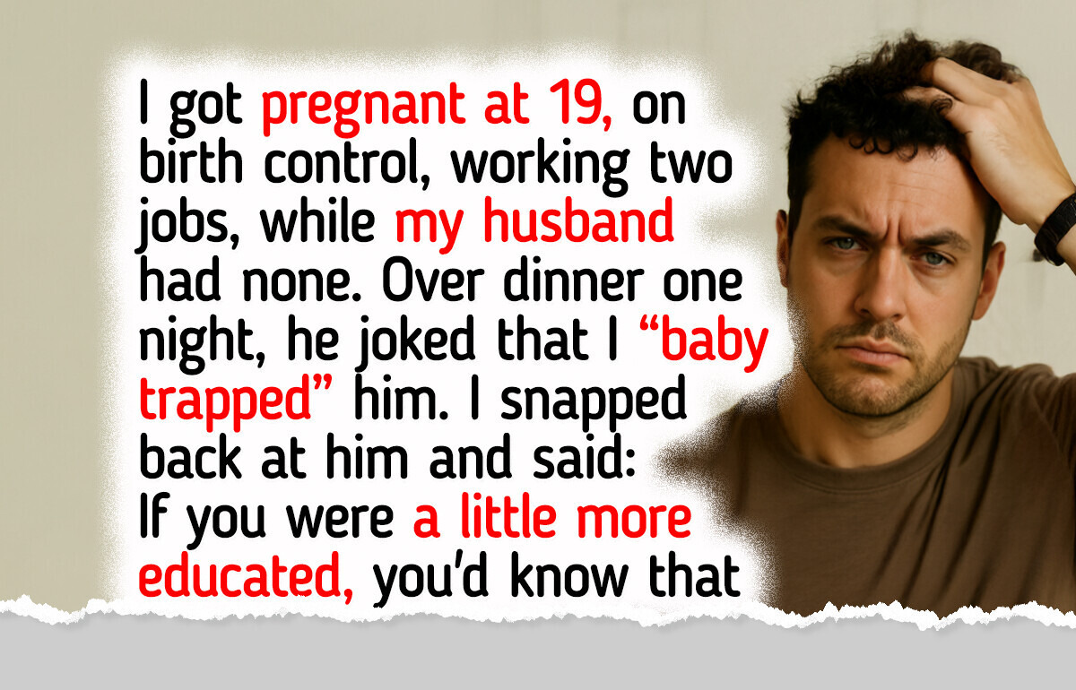 My Husband Said I Trapped Him With a Pregnancy, So I Embarrassed Him My Husband Said I Trapped Him With a Pregnancy, So I Embarrassed Him