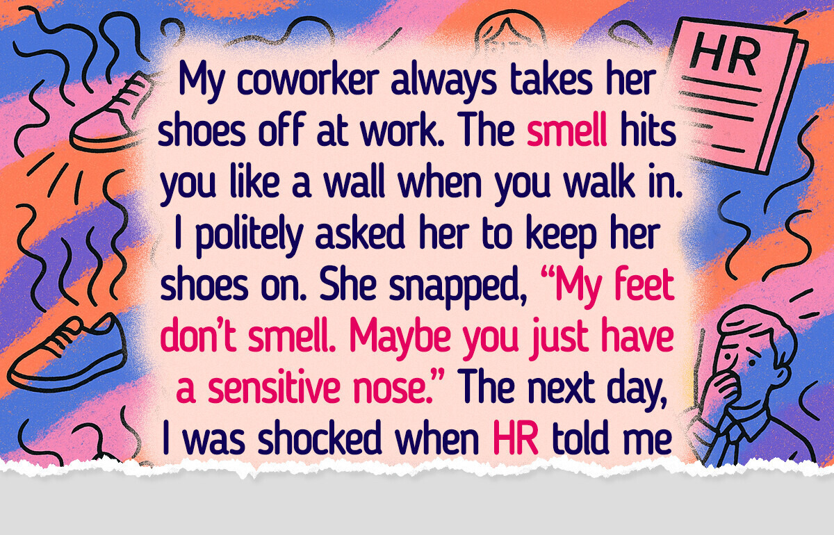 I Complained That My Coworker Refuses to Wear Shoes at Work—It Backfired Hard I Complained That My Coworker Refuses to Wear Shoes at Work—It Backfired Hard