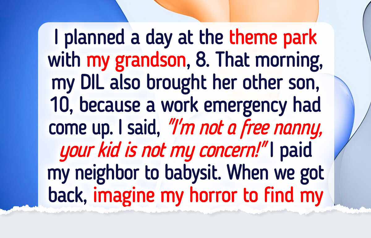 I Excluded My DIL’s Son From Our Theme Park Trip I Excluded My DIL’s Son From Our Theme Park Trip