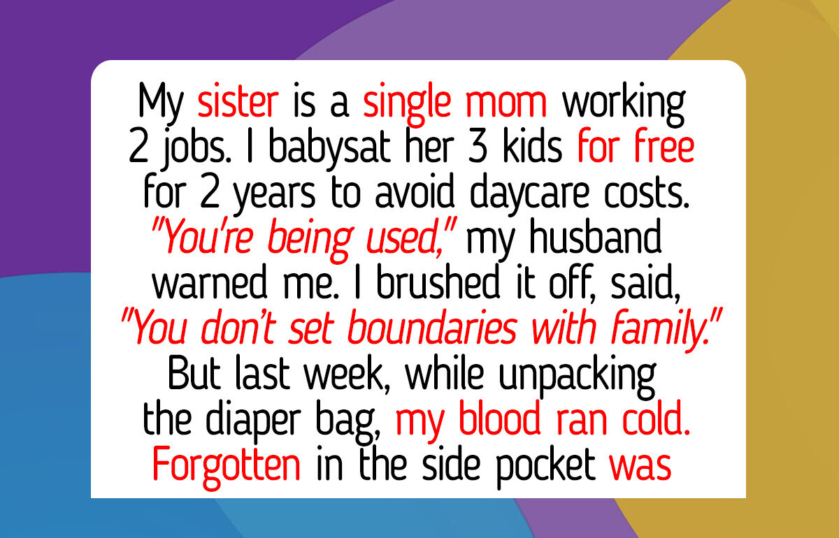 I Refused to Babysit My Sister’s Kids for Free, Now My Whole Family Is Against Me