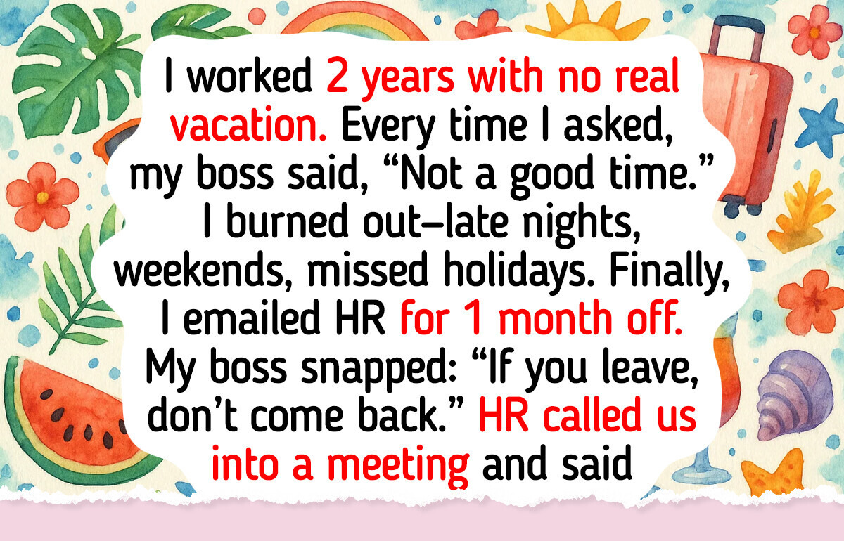 I Asked for Vacation—Now HR Is Involved