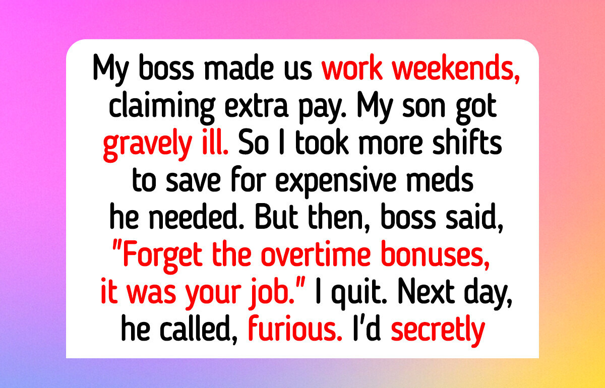 I Worked Through My Son’s Illness—My Boss Refused to Pay Me