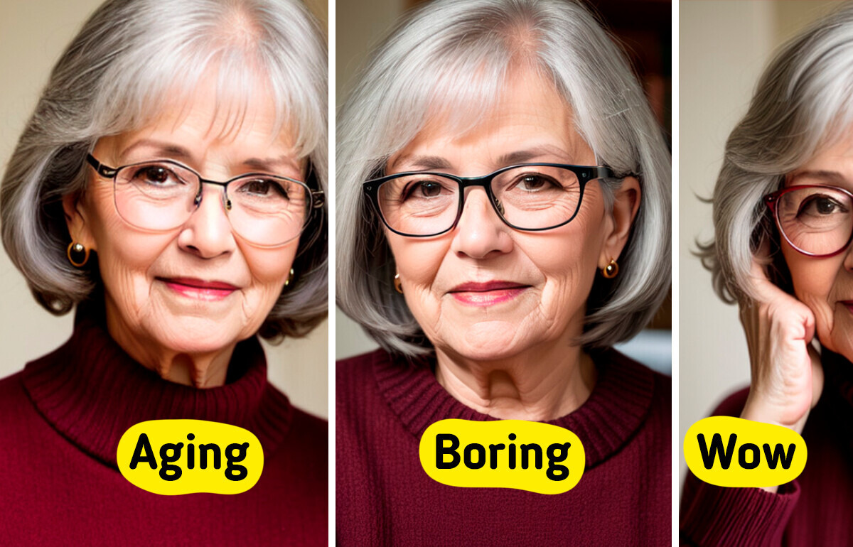 7 Glasses Frames Women Can Choose for a More Youthful Look