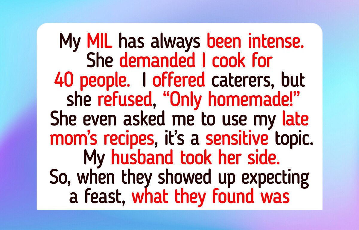 I Refused to Recreate My Late Mom’s Recipes for My MIL’s Party