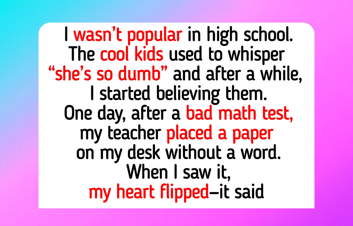 14 Times Teachers Proved Quiet Kindness and Humanity Go Beyond the Classroom