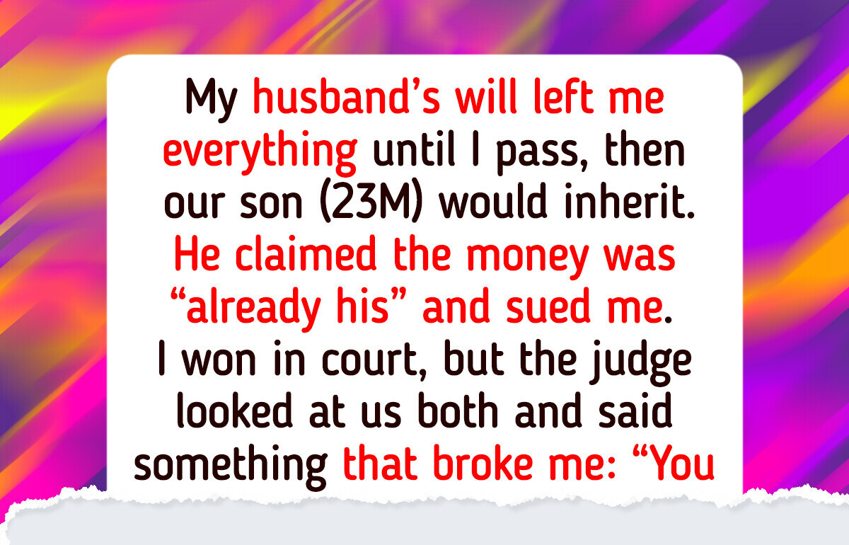 My Son Sued Me Over His Inheritance—And the Judge’s Ruling Left Us Both in Tears My Son Sued Me Over His Inheritance—And the Judge’s Ruling Left Us Both in Tears