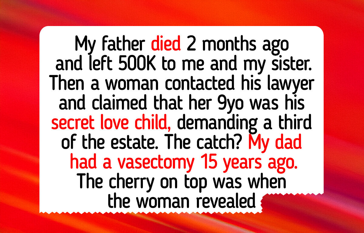 I Refuse to Let My Father’s Secret Love Child Steal My Inheritance I Refuse to Let My Father’s Secret Love Child Steal My Inheritance