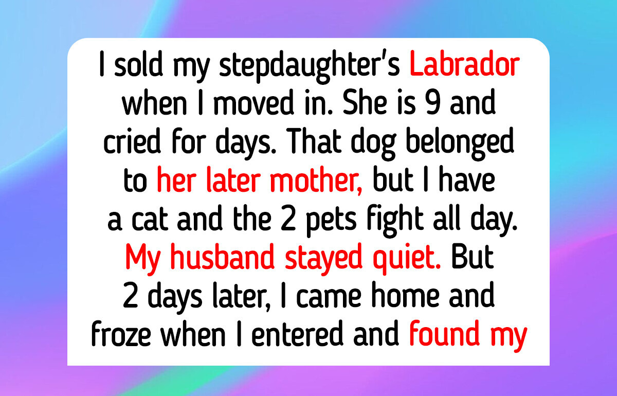 I Refuse to Keep My Stepdaughter’s Late Mother’s Dog — This Is My House Now