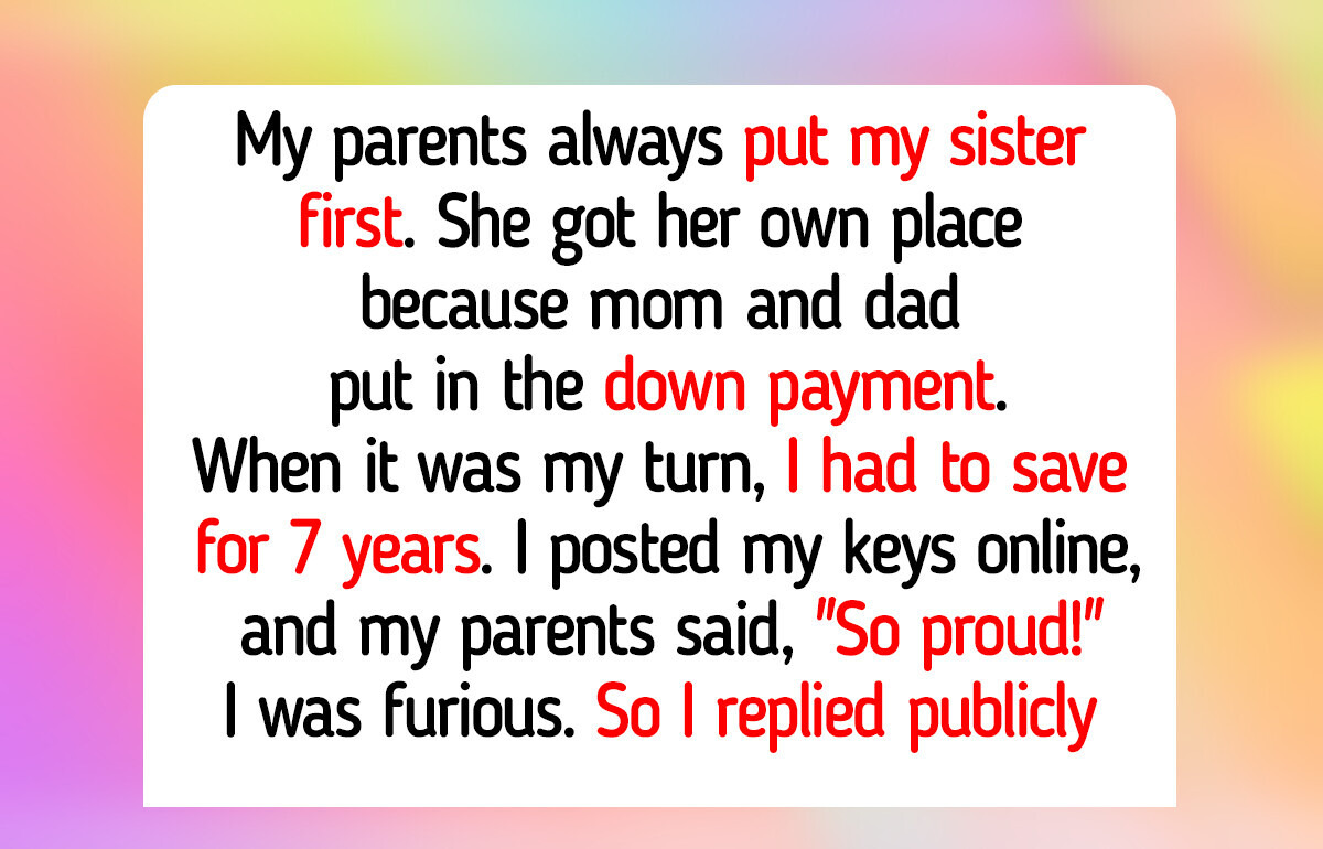 I Refused to Forgive Parents Who Abandoned Me and Devoted Everything to My Sister