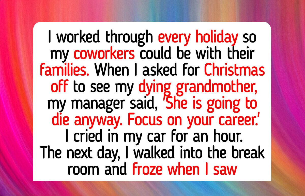 15 Workplace Stories Where Kindness and Compassion Lit Up the Entire Room 15 Workplace Stories Where Kindness and Compassion Lit Up the Entire Room