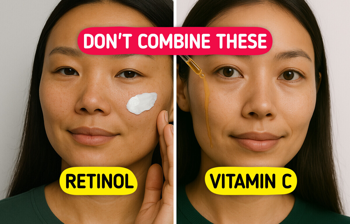 6 Skincare Combinations That Could Harm Your Skin 6 Skincare Combinations That Could Harm Your Skin