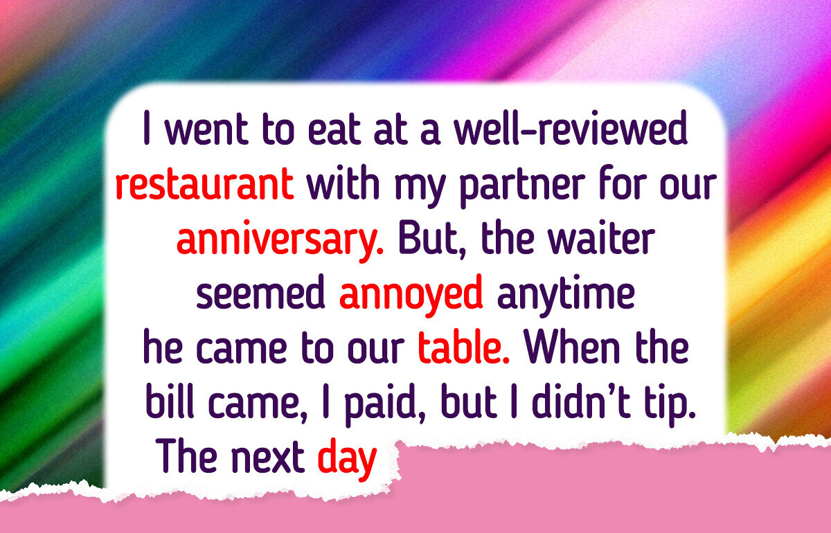 I Didn’t Leave a Tip and I Don’t Care If It’s the Rule I Didn’t Leave a Tip and I Don’t Care If It’s the Rule