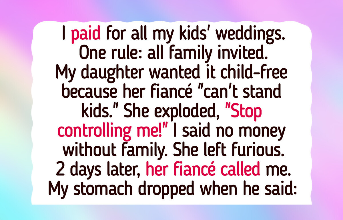 I Refused to Break My Rules for My Daughter’s Wedding—My House, My Money