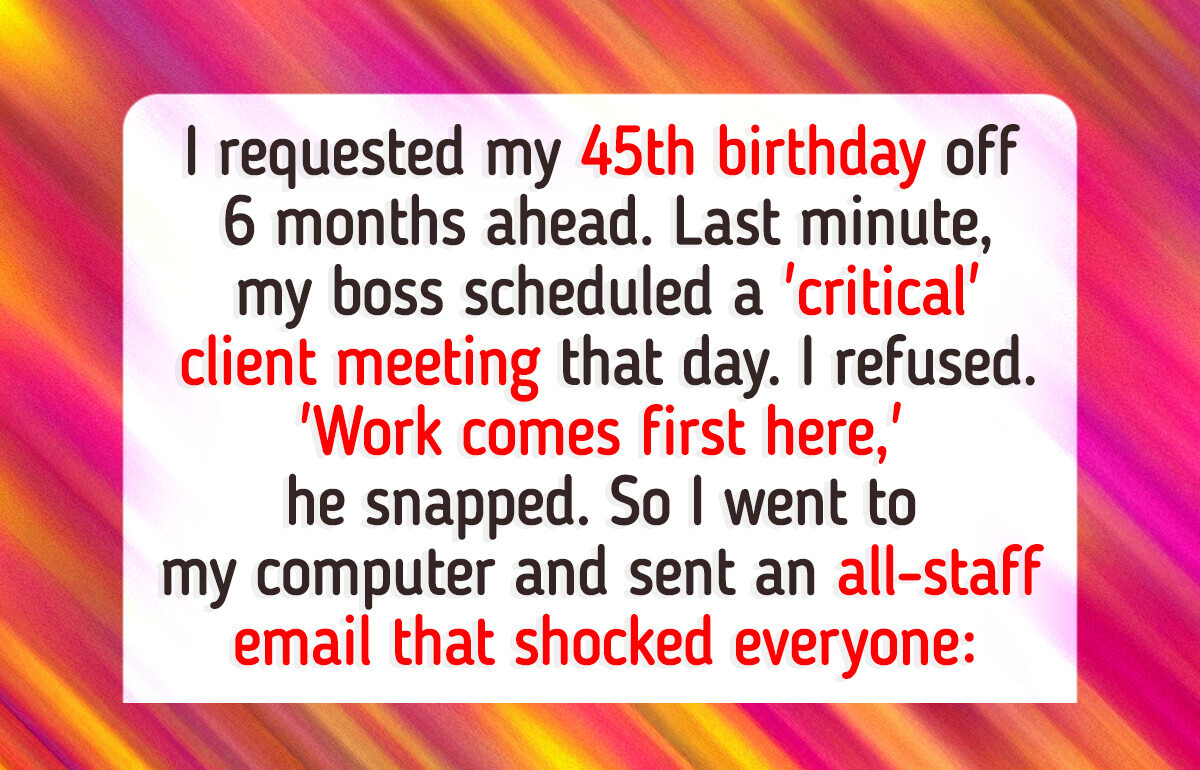 My Boss Demanded I Skip My Special Day — He Wasn’t Ready for What Came Next My Boss Demanded I Skip My Special Day — He Wasn’t Ready for What Came Next