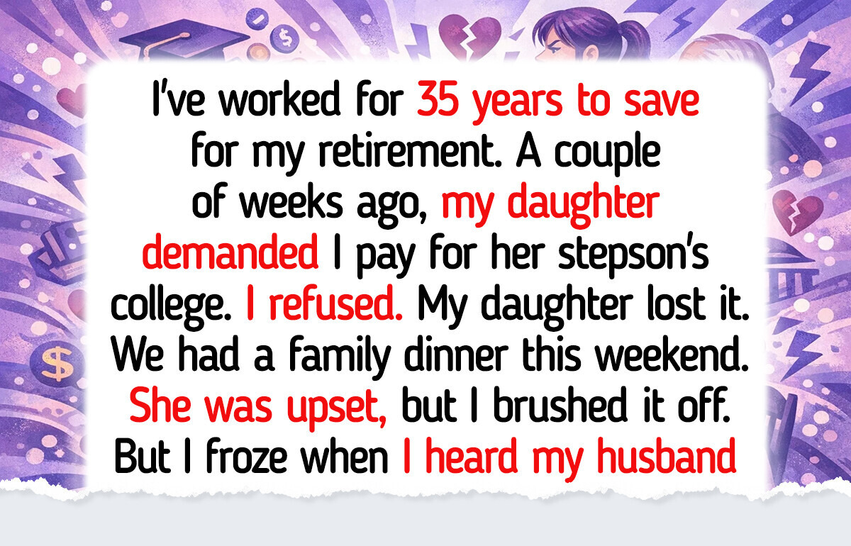 I Refuse to Fund My Stepgrandson’s Education, I’m Not a Charity Foundation