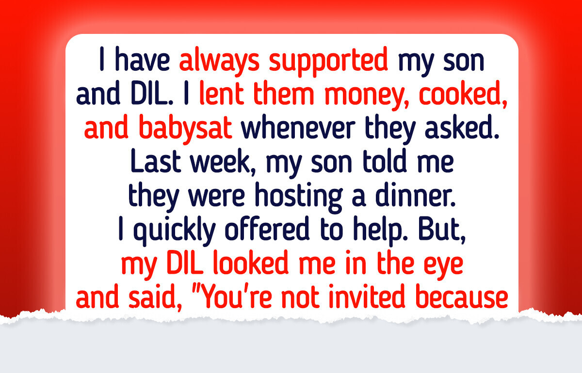 My DIL Said I Wasn’t "Family"—So I Served a Payback She Won’t Forget My DIL Said I Wasn’t "Family"—So I Served a Payback She Won’t Forget