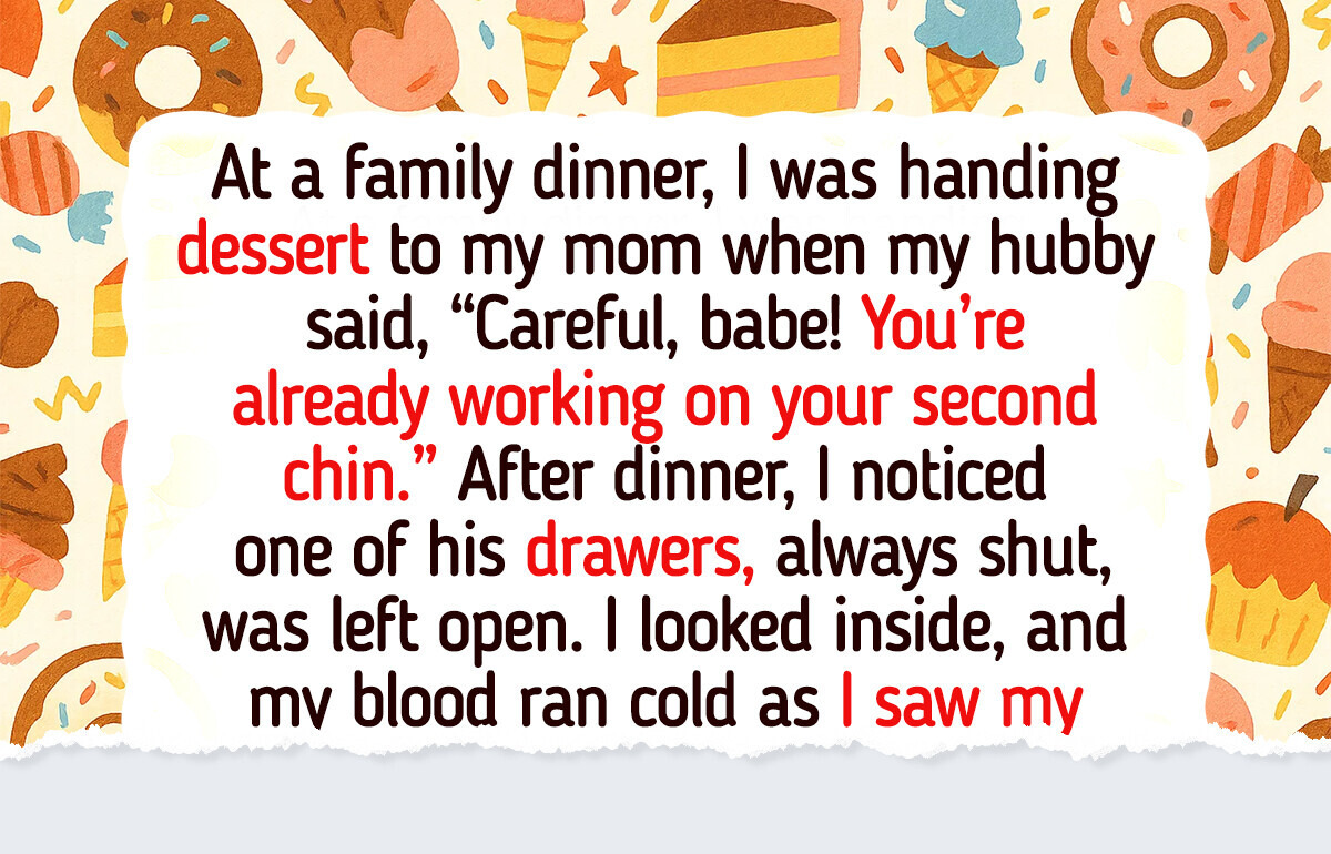 At Dinner He Mocked My Body—In His Drawer, I Found the Truth At Dinner He Mocked My Body—In His Drawer, I Found the Truth