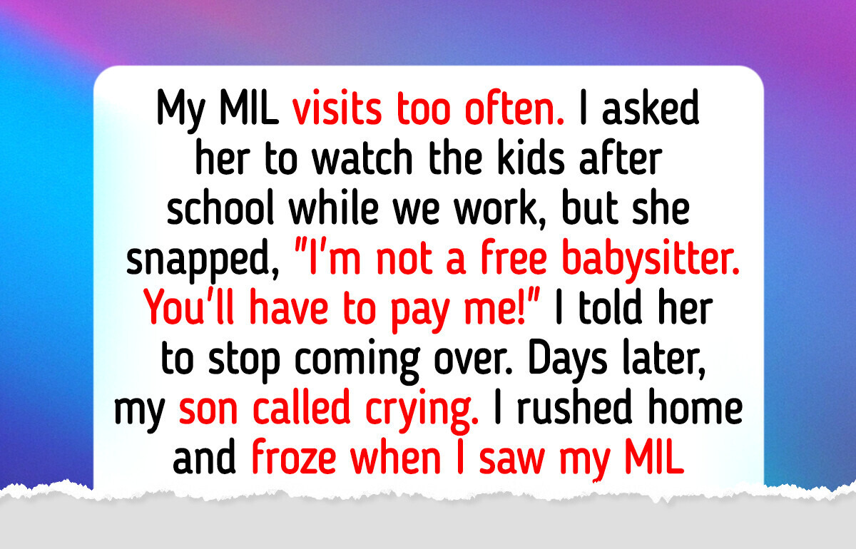 I Refuse to Let My MIL See My Kids After She Crossed a Serious Line I Refuse to Let My MIL See My Kids After She Crossed a Serious Line
