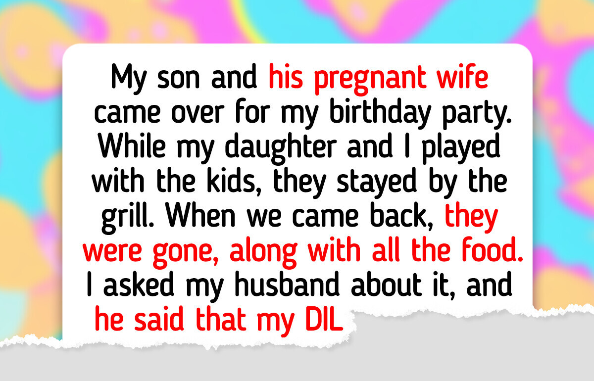 My Pregnant DIL Ruined My Birthday Party, but I Got the Last Laugh