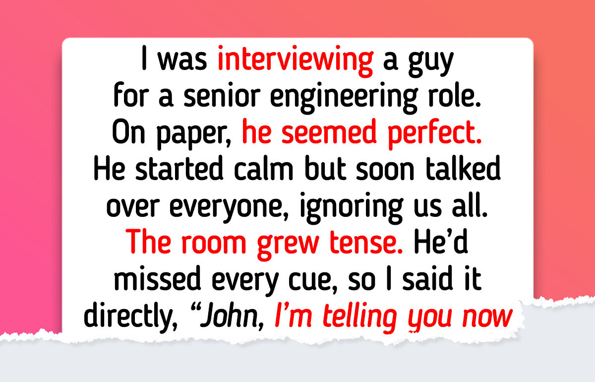 I Had to Humiliate the Top Candidate to Get Him to Listen I Had to Humiliate the Top Candidate to Get Him to Listen