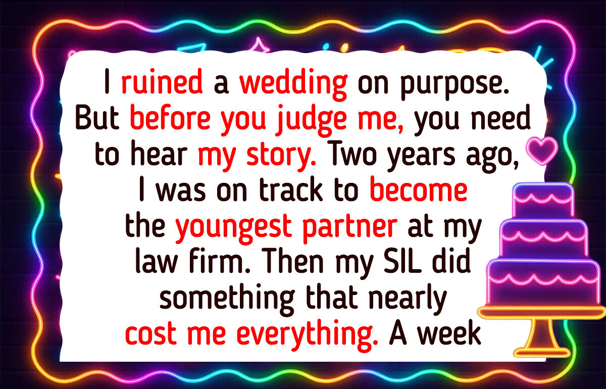 My SIL Got Me Fired, So I Got Her Banned From Her Own Wedding My SIL Got Me Fired, So I Got Her Banned From Her Own Wedding