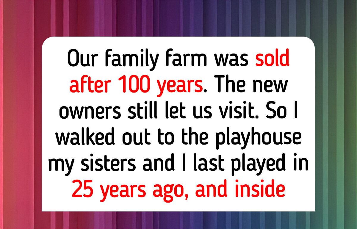 12 People Who Went Back to Their Childhood Home, Including a Playhouse Untouched for 25 Years