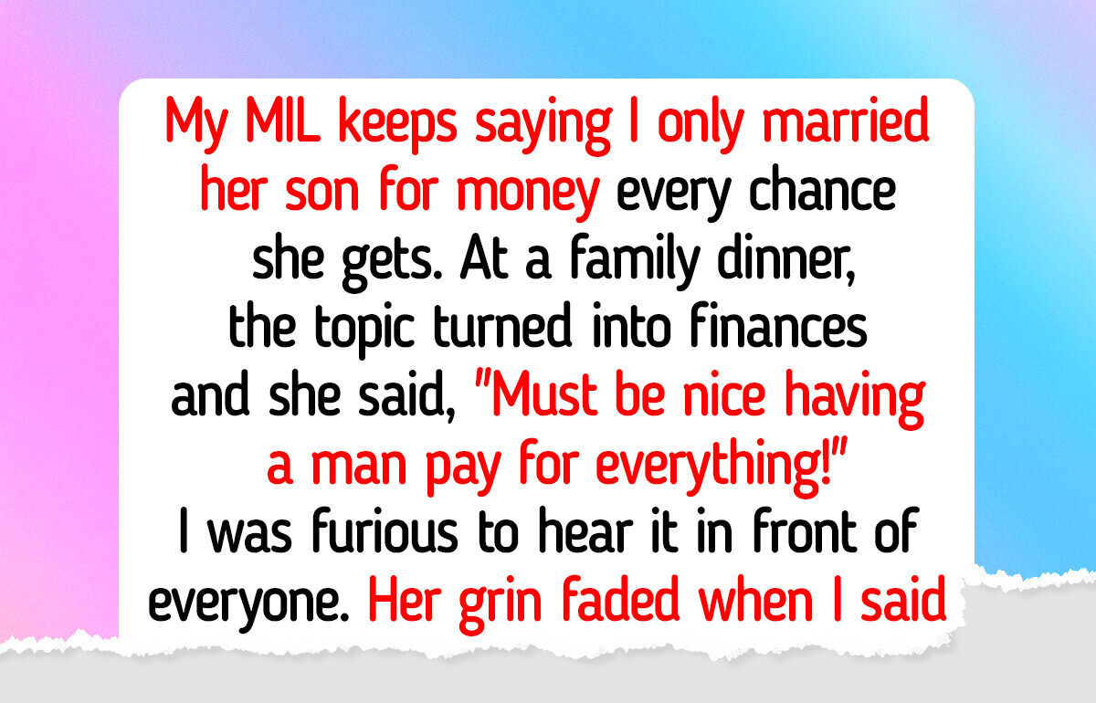 My MIL Tried to Humiliate Me Over Money, but I Revealed the Secret She Didn’t Expect My MIL Tried to Humiliate Me Over Money, but I Revealed the Secret She Didn’t Expect