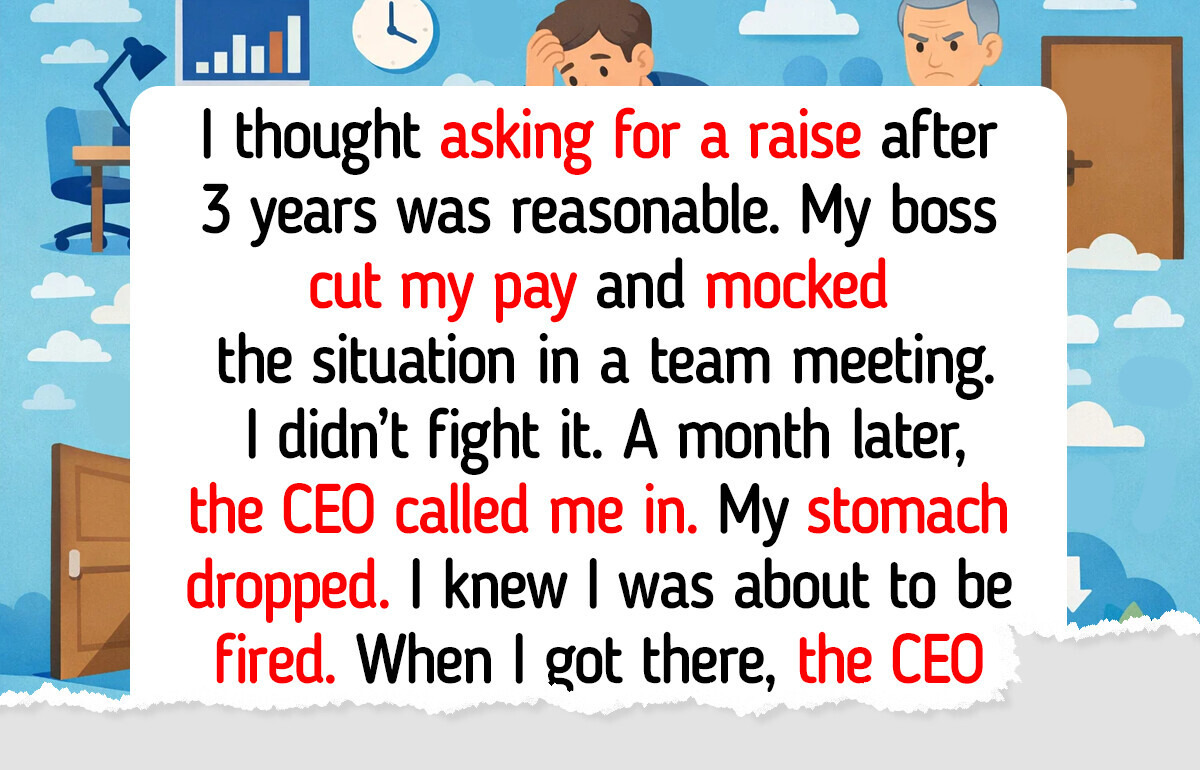 My Boss Humiliated Me When I Asked for a Raise but Karma Had My Back