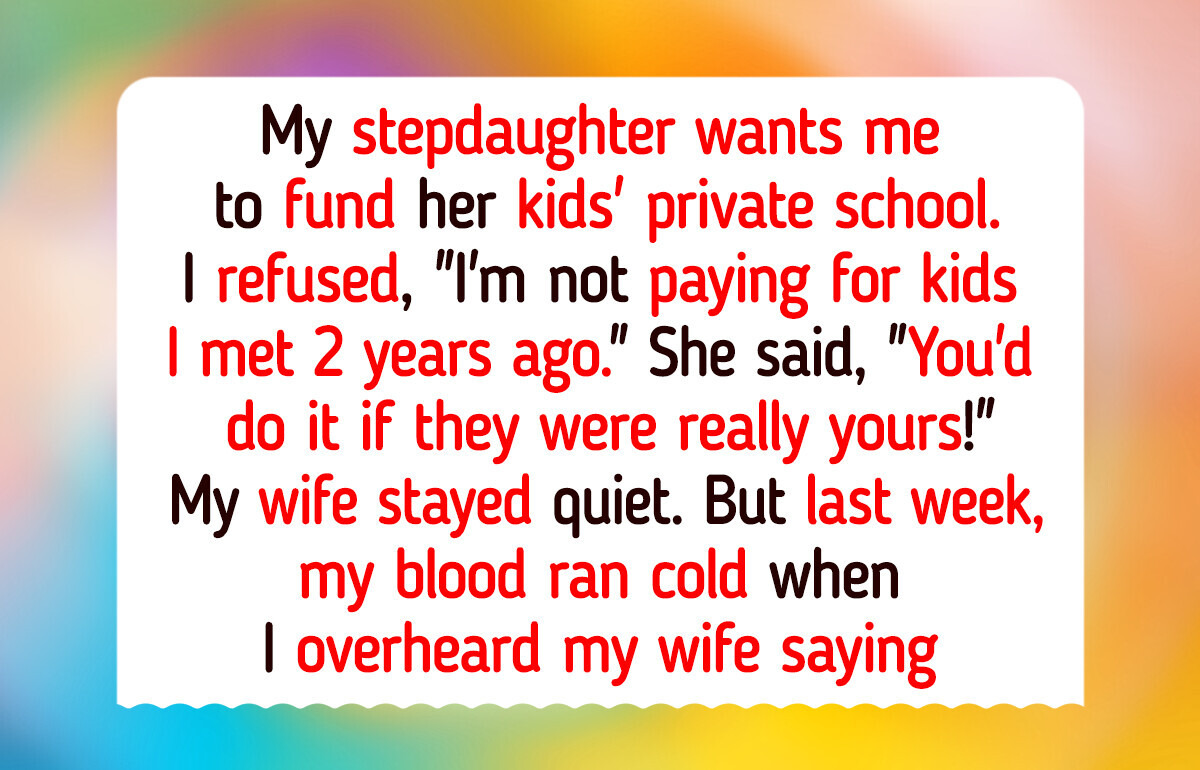 I Refuse to Fund My Grandkids’ Private School, That’s Their Parents’ Job