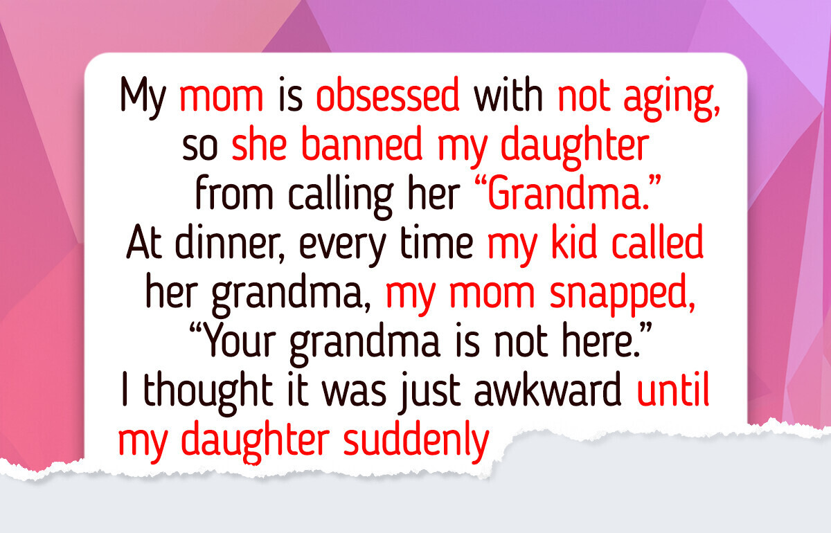 My Mom Refused to Be Called Grandma, and My 6-Year-Old’s Response Was Unforgettable