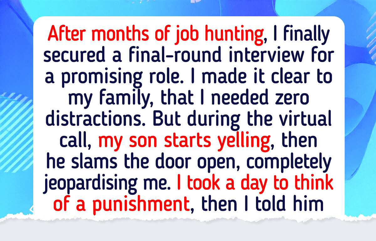 I Lost My Dream Job Because of My Son—Then I Made Everything Worse I Lost My Dream Job Because of My Son—Then I Made Everything Worse