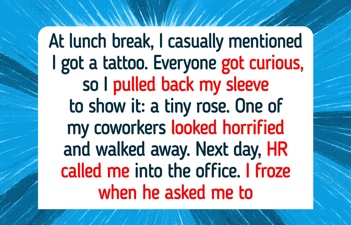 I Told My Coworkers I Got a Tattoo—Now HR Is Involved